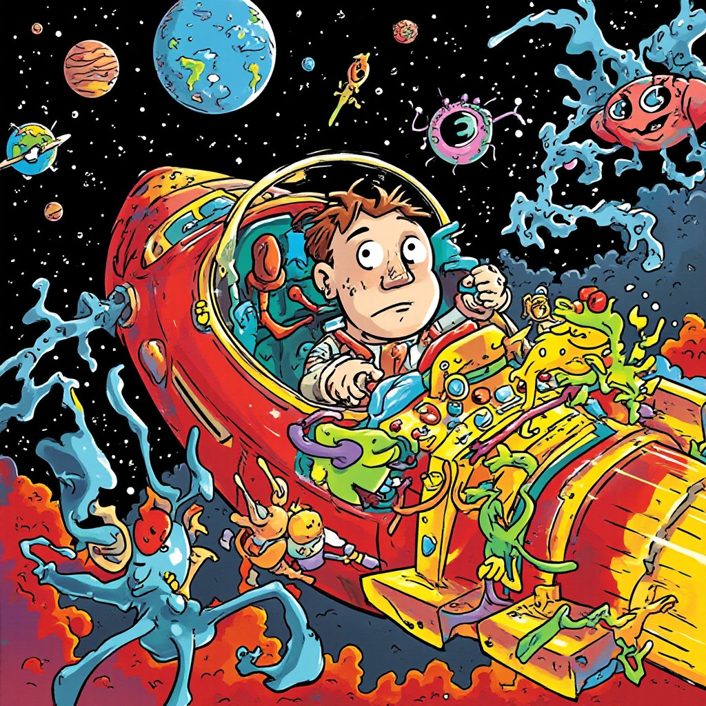 Counting Sheep: Mitch Wobbler and the Unintended Cosmic Excursion - review