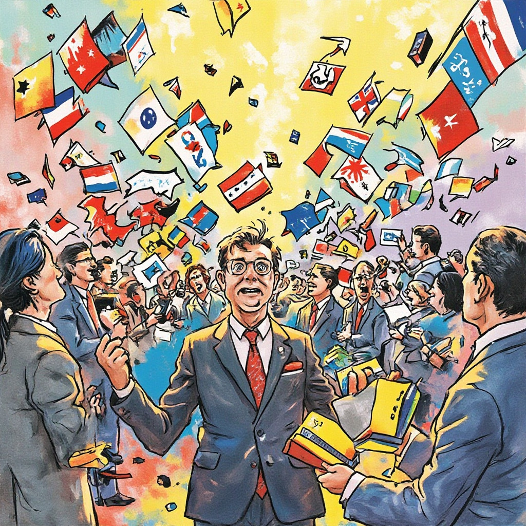 Counting Sheep: Lenny the Linguist and the Babel Boogaloo - review