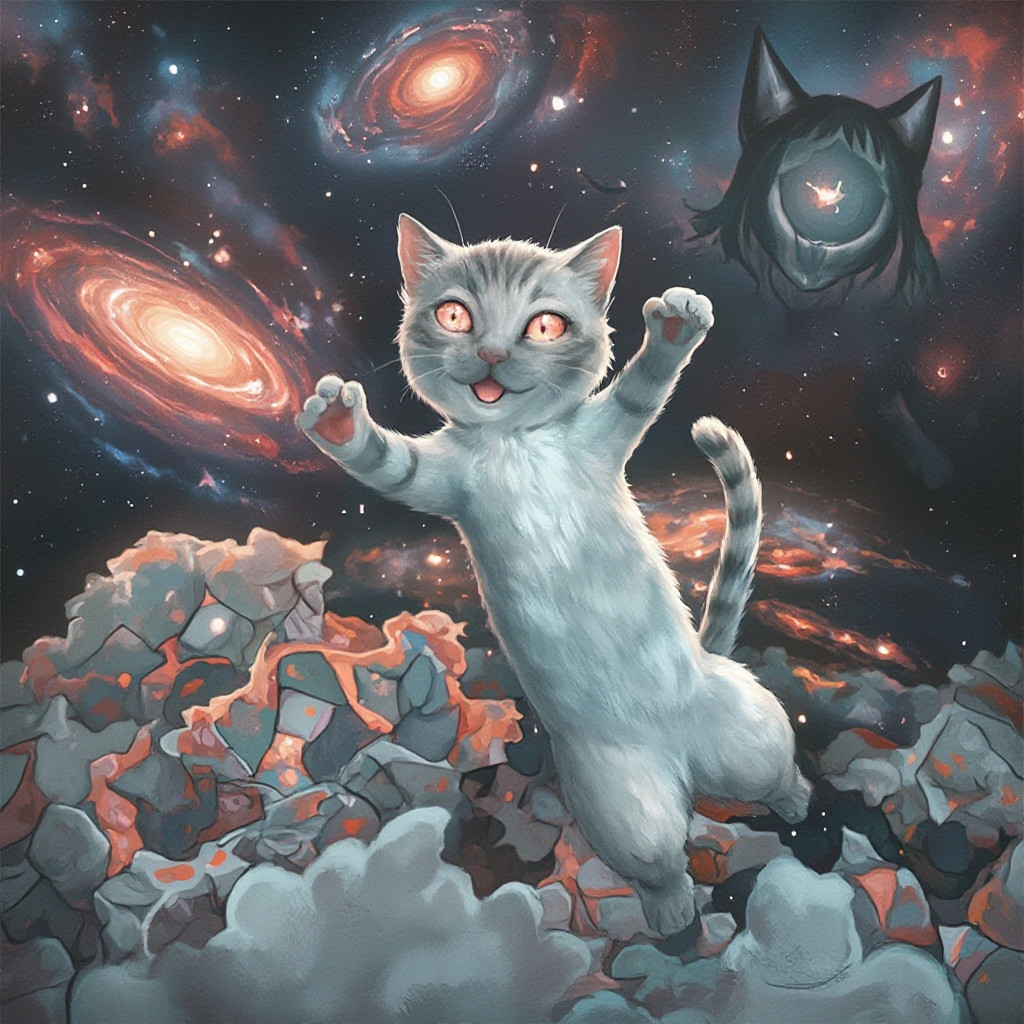 Counting Sheep: Newton the Nexus Cat and the Cosmic Quilt Crisis - review